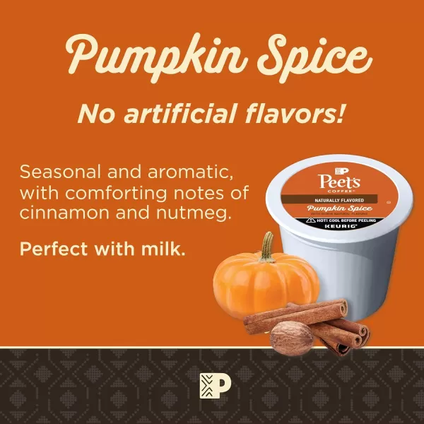 Peet's Coffee Flavored K-Cup Pods, Hazelnut Mocha  Single Serve Pods Compatible with Keurig Brewers