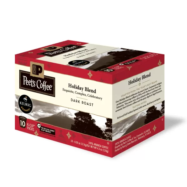 Peet's Coffee Flavored K-Cup Pods, Hazelnut Mocha  Single Serve Pods Compatible with Keurig Brewers