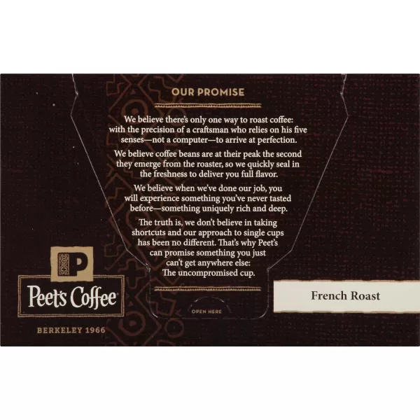 Peet's Coffee Flavored K-Cup Pods, Hazelnut Mocha  Single Serve Pods Compatible with Keurig Brewers