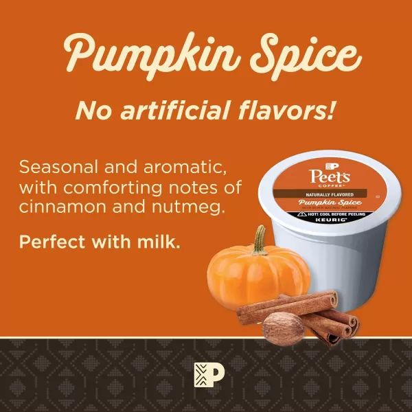 Peet's Coffee Flavored K-Cup Pods, Hazelnut Mocha  Single Serve Pods Compatible with Keurig Brewers