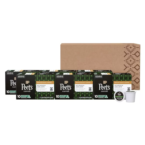 Peet's Coffee Flavored K-Cup Pods, Hazelnut Mocha  Single Serve Pods Compatible with Keurig Brewers