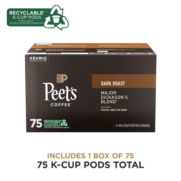 Peet's Coffee Flavored K-Cup Pods, Hazelnut Mocha  Single Serve Pods Compatible with Keurig Brewers