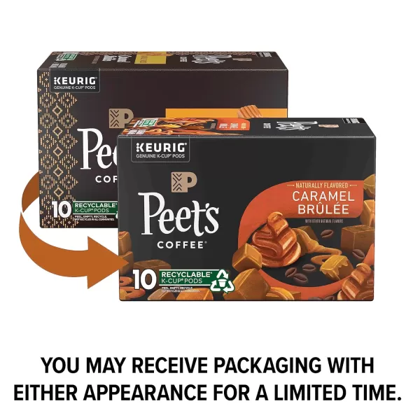 Peet's Coffee Flavored K-Cup Pods, Hazelnut Mocha  Single Serve Pods Compatible with Keurig Brewers