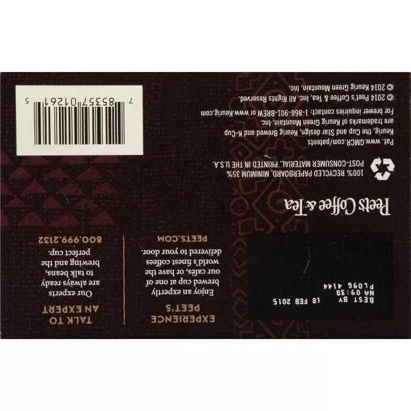 Peet's Coffee Flavored K-Cup Pods, Hazelnut Mocha  Single Serve Pods Compatible with Keurig Brewers
