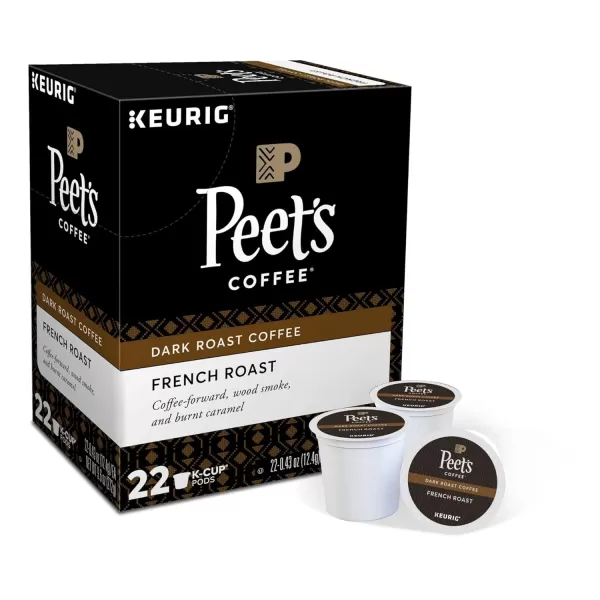 Peet's Coffee Flavored K-Cup Pods, Hazelnut Mocha  Single Serve Pods Compatible with Keurig Brewers