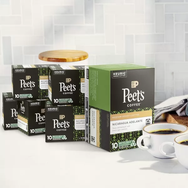 Peet's Coffee Flavored K-Cup Pods, Hazelnut Mocha  Single Serve Pods Compatible with Keurig Brewers