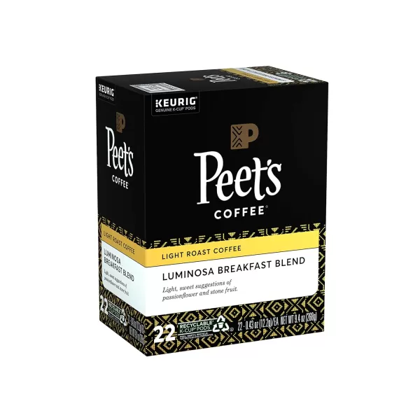 Peet's Coffee Flavored K-Cup Pods, Hazelnut Mocha  Single Serve Pods Compatible with Keurig Brewers