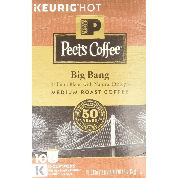 Peet's Coffee Flavored K-Cup Pods, Hazelnut Mocha  Single Serve Pods Compatible with Keurig Brewers