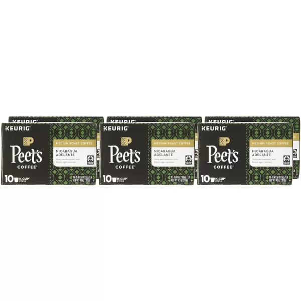 Peet's Coffee Flavored K-Cup Pods, Hazelnut Mocha  Single Serve Pods Compatible with Keurig Brewers