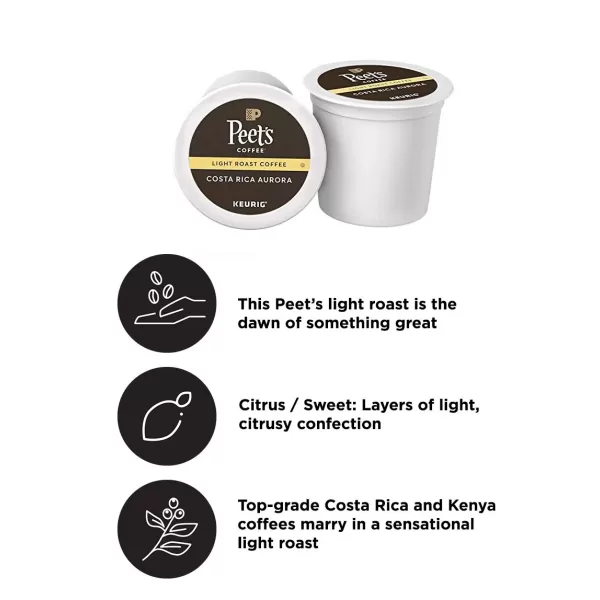 Peet's Coffee Flavored K-Cup Pods, Hazelnut Mocha  Single Serve Pods Compatible with Keurig Brewers