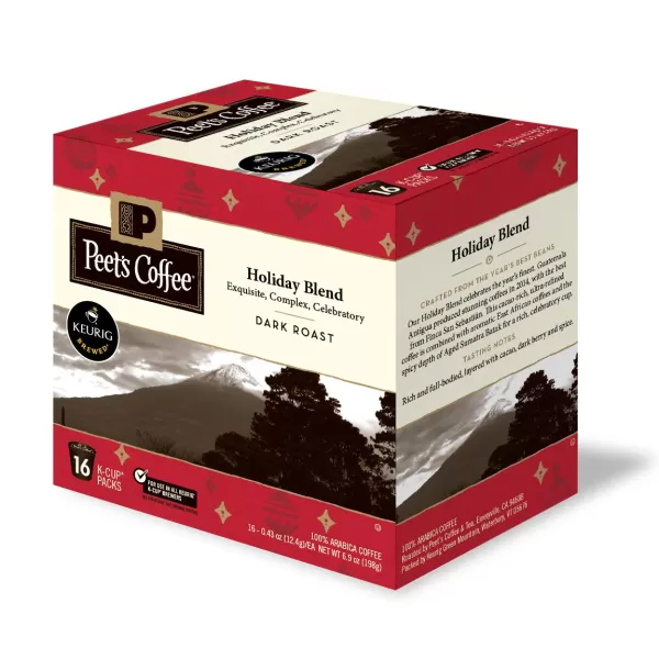 Peet's Coffee Flavored K-Cup Pods, Hazelnut Mocha  Single Serve Pods Compatible with Keurig Brewers