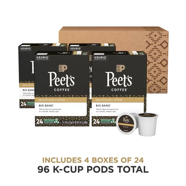 Peet's Coffee Flavored K-Cup Pods, Hazelnut Mocha  Single Serve Pods Compatible with Keurig Brewers