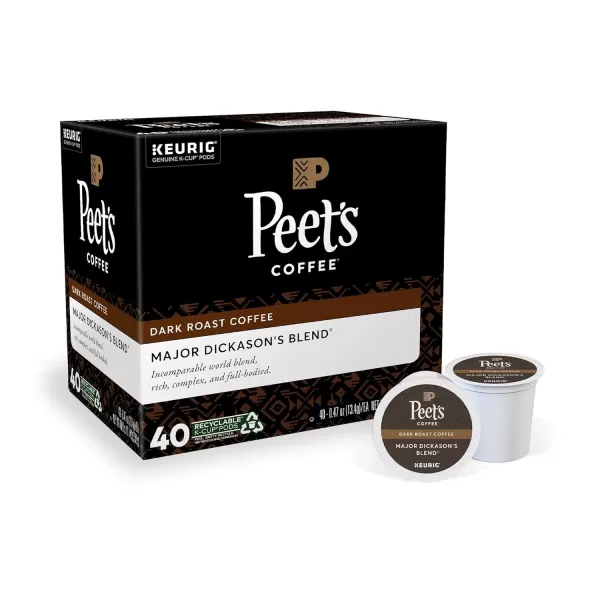 Peet's Coffee, Light Roast K-Cup Pods for Keurig Brewers - Luminosa Breakfast Blend, 10 Count 