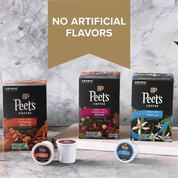 Peet's Coffee, Light Roast K-Cup Pods for Keurig Brewers - Luminosa Breakfast Blend, 10 Count 