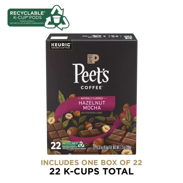 Peet's Coffee, Light Roast K-Cup Pods for Keurig Brewers - Luminosa Breakfast Blend, 10 Count 