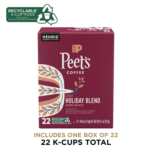 Peet's Coffee, Light Roast K-Cup Pods for Keurig Brewers - Luminosa Breakfast Blend, 10 Count 