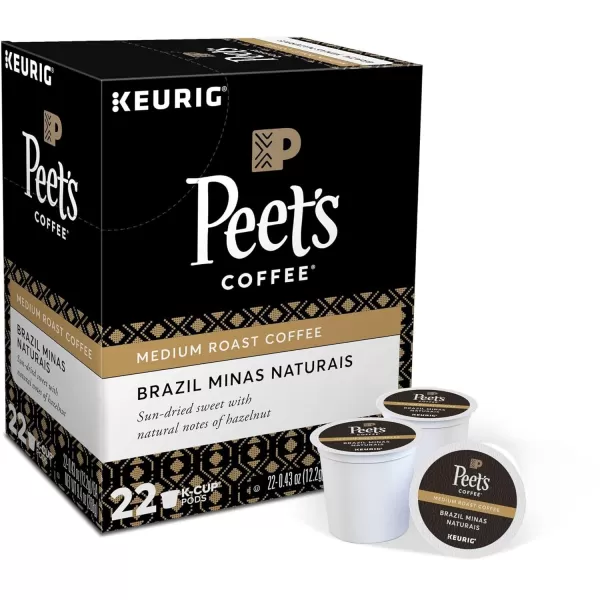 Peet's Coffee, Light Roast K-Cup Pods for Keurig Brewers - Luminosa Breakfast Blend, 10 Count 