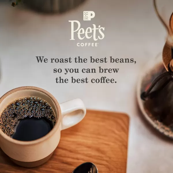 Peet's Coffee, Medium Roast Decaffeinated Coffee K-Cup Pods for Keurig Brewers - Decaf Especial 60 Count 