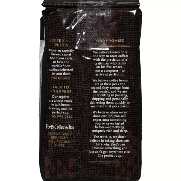 Peet's Coffee, Medium Roast Ground Coffee - Single Origin Brazil 18 Ounce Bag