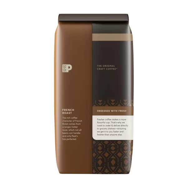 Peet's Coffee, Medium Roast Ground Coffee - Single Origin Brazil 18 Ounce Bag)