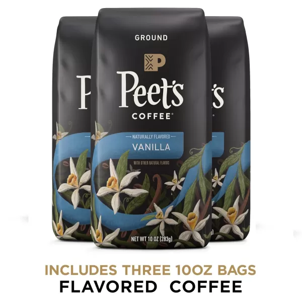 Peet's Coffee, Medium Roast Ground Coffee - Single Origin Brazil 18 Ounce Bag