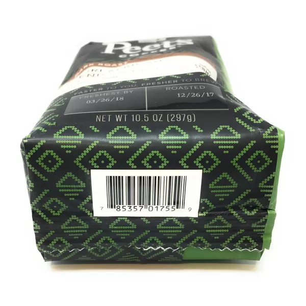 Peet's Coffee, Medium Roast Ground Coffee - Single Origin Brazil 18 Ounce Bag