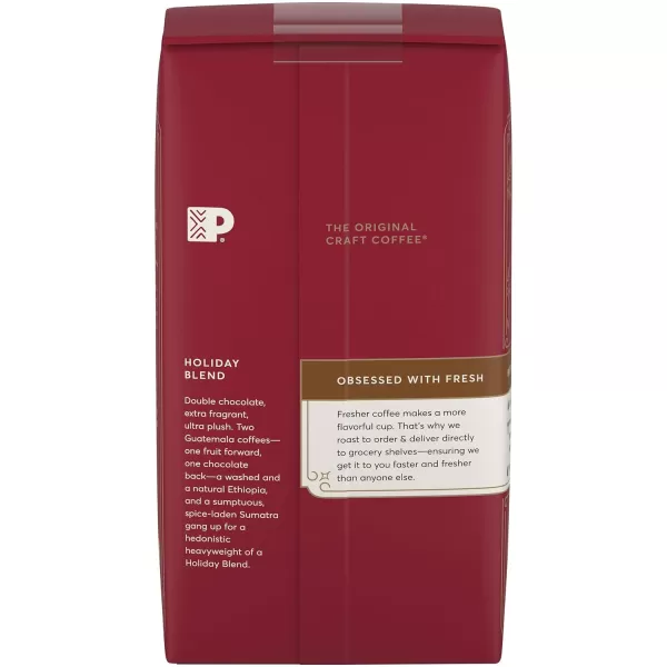 Peet's Coffee, Medium Roast Ground Coffee - Single Origin Brazil 18 Ounce Bag