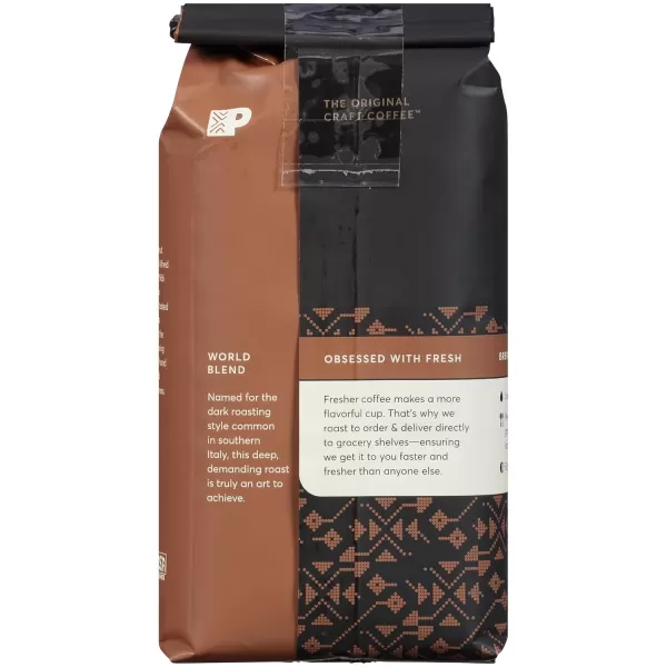 Peet's Coffee, Medium Roast Ground Coffee - Single Origin Brazil 18 Ounce Bag