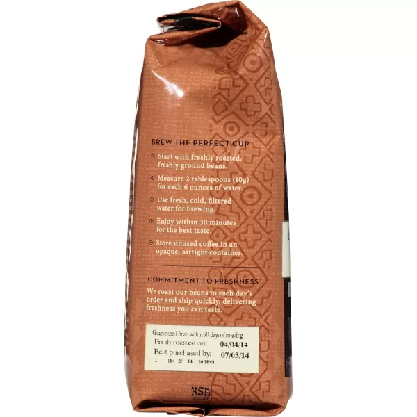 Peet's Coffee, Medium Roast Ground Coffee - Single Origin Brazil 18 Ounce Bag