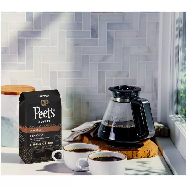 Peet's Coffee, Medium Roast Ground Coffee - Single Origin Brazil 18 Ounce Bag