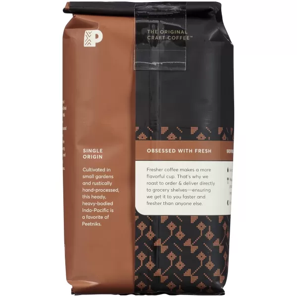 Peet's Coffee, Medium Roast Ground Coffee - Single Origin Brazil 18 Ounce Bag