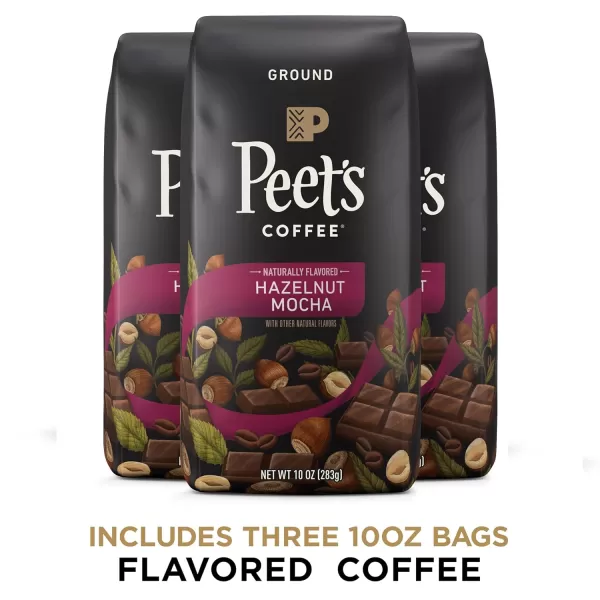 Peet's Coffee, Medium Roast Ground Coffee - Single Origin Brazil 18 Ounce Bag