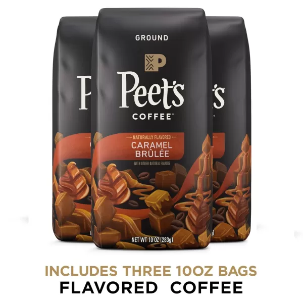 Peet's Coffee, Medium Roast Ground Coffee - Single Origin Brazil 18 Ounce Bag