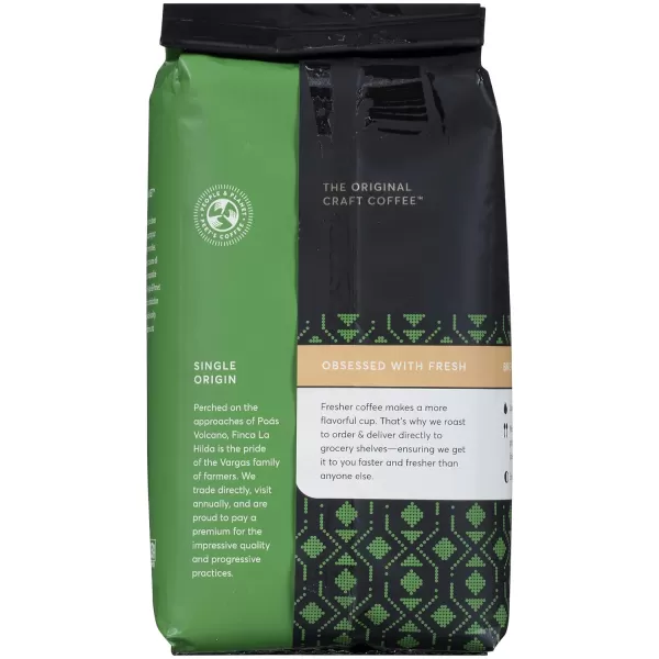 Peet's Coffee, Medium Roast Ground Coffee - Single Origin Brazil 18 Ounce Bag