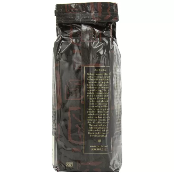 Peet's Coffee, Medium Roast Ground Coffee - Single Origin Brazil 18 Ounce Bag