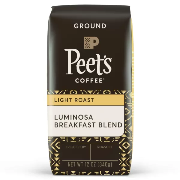 Peet's Coffee, Medium Roast Ground Coffee - Single Origin Brazil 18 Ounce Bag