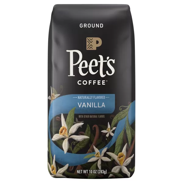 Peet's Coffee, Medium Roast Ground Coffee - Single Origin Brazil 18 Ounce Bag