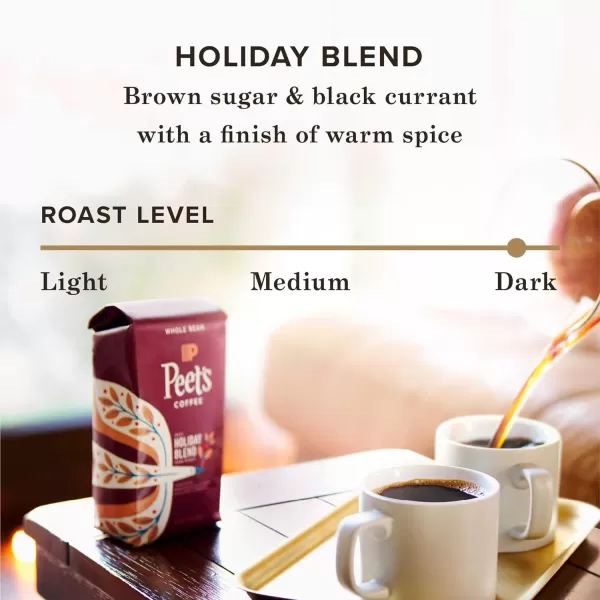 Peet's Coffee, Medium Roast Ground Coffee - Single Origin Brazil 18 Ounce Bag
