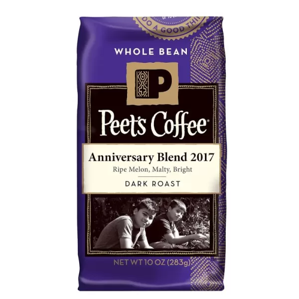 Peet's Coffee, Dark Roast Whole Bean Coffee - Major Dickason's Blend 18 Ounce Bag