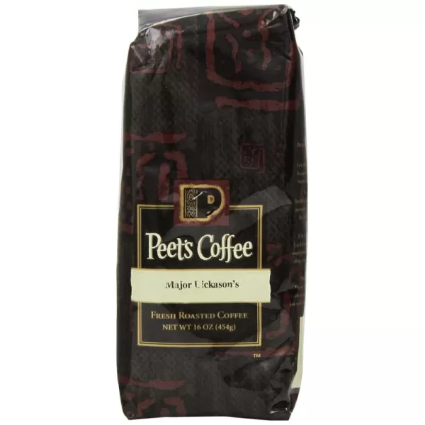 Peet's Coffee, Dark Roast Whole Bean Coffee - Major Dickason's Blend 18 Ounce Bag