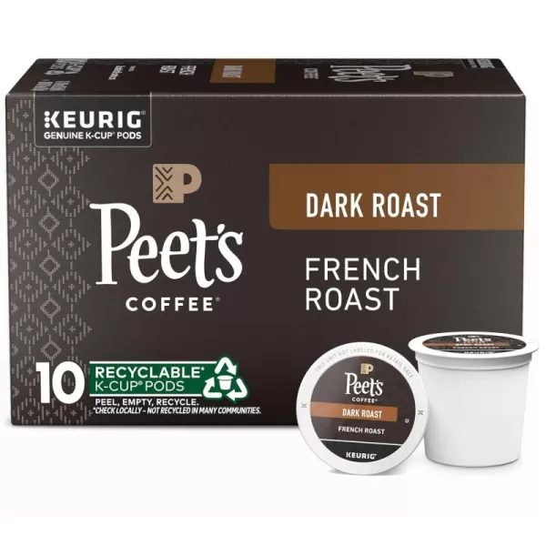 Peet's Coffee Flavored K-Cup Pods, Hazelnut Mocha  Single Serve Pods Compatible with Keurig Brewers