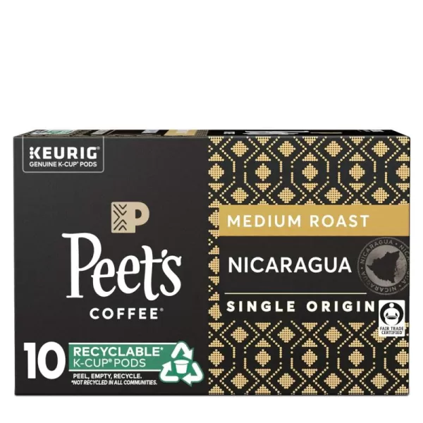 Peet's Coffee Flavored K-Cup Pods, Hazelnut Mocha  Single Serve Pods Compatible with Keurig Brewers