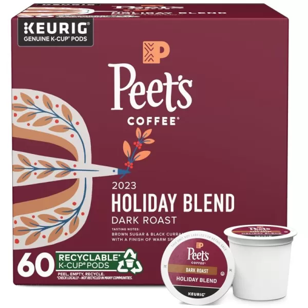 Peet's Coffee Flavored K-Cup Pods, Hazelnut Mocha  Single Serve Pods Compatible with Keurig Brewers