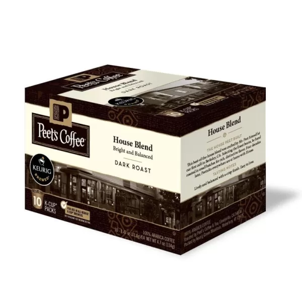 Peet's Coffee Flavored K-Cup Pods, Hazelnut Mocha  Single Serve Pods Compatible with Keurig Brewers