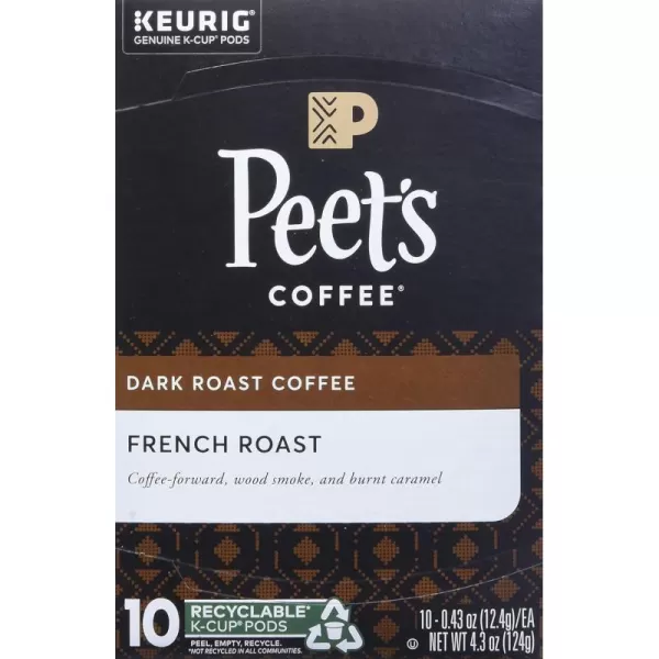 Peet's Coffee Flavored K-Cup Pods, Hazelnut Mocha  Single Serve Pods Compatible with Keurig Brewers