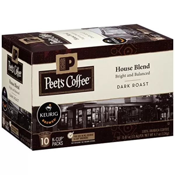 Peet's Coffee Flavored K-Cup Pods, Hazelnut Mocha  Single Serve Pods Compatible with Keurig Brewers