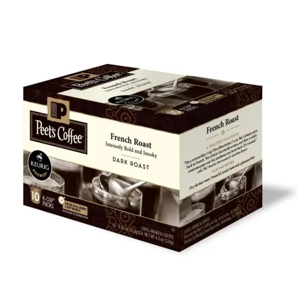 Peet's Coffee Flavored K-Cup Pods, Hazelnut Mocha  Single Serve Pods Compatible with Keurig Brewers