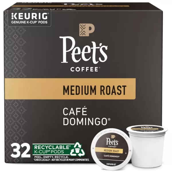 Peet's Coffee Flavored K-Cup Pods, Hazelnut Mocha  Single Serve Pods Compatible with Keurig Brewers