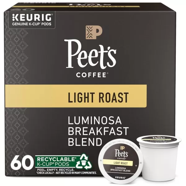 Peet's Coffee Flavored K-Cup Pods, Hazelnut Mocha  Single Serve Pods Compatible with Keurig Brewers