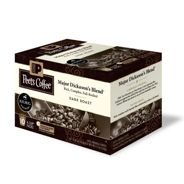 Peet's Coffee Flavored K-Cup Pods, Hazelnut Mocha  Single Serve Pods Compatible with Keurig Brewers